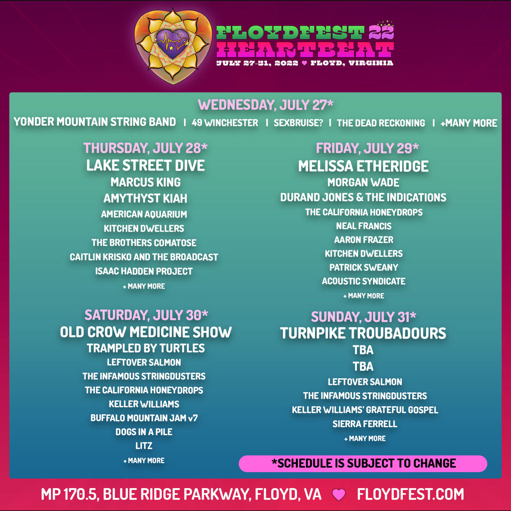 Floydfest 22 Heartbeat