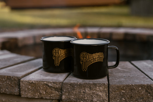 Metal Camp Mug