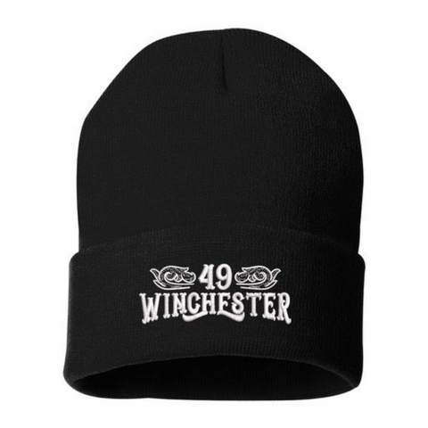 Black 49 Winchester Logo Beanie