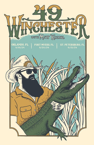 9.19-21.24 Florida Poster - Signed