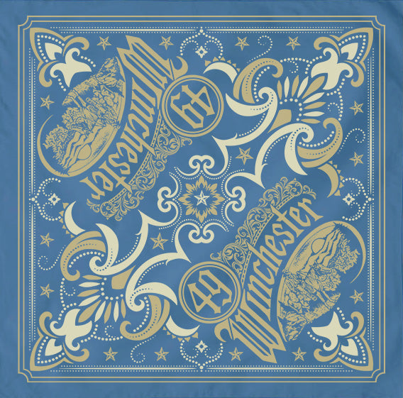 Leavin' This Holler XL Bandana - Denim