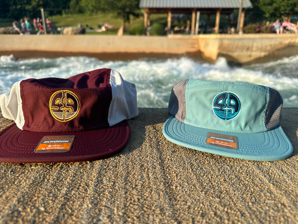 Smoke Blue Water Proof Badge Hat