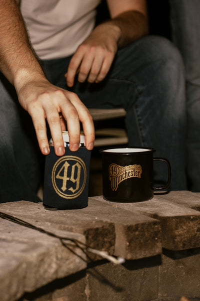 Metal Camp Mug