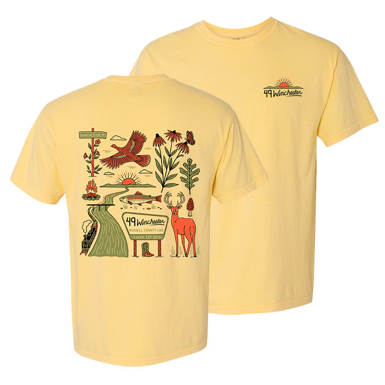Russell County Line Short-Sleeve Tee