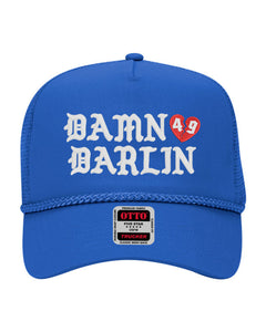 Blue Damn Darlin' Trucker Hat