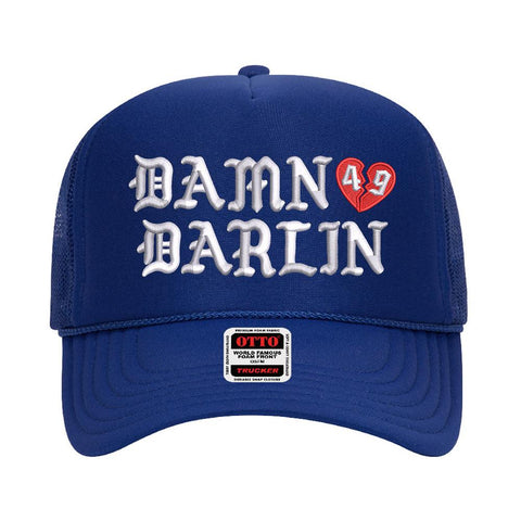 Blue Damn Darlin' Trucker Hat